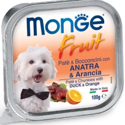 Monge Fruit Anatra E Arancia Cibo Umido Per Cani Adulti 100g