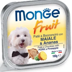 Monge Fruit Maiale E Ananas Cibo Umido Per Cani Adulti 100g