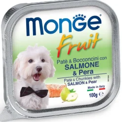 Monge Fruit Salmone E Pera Cibo Umido Per Cani Adulti 100g