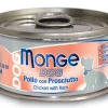 Monge Natural Quality Umido Cane Monge Dog Pollo con Prosciutto 95 g