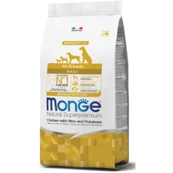 Monge Pollo Riso E Patate Cibo Secco Per Cani Adulti Sacco 2,5 Kg