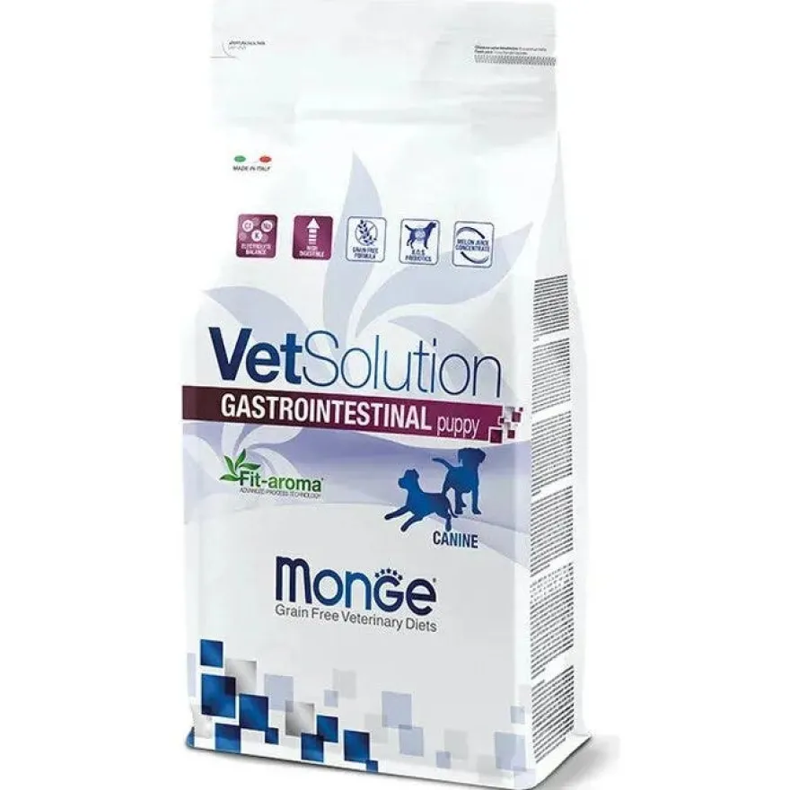 Monge VetSolution Gastrointestinal Linea Veterinaria Cibo Secco Cani Cuccioli 1.5kg