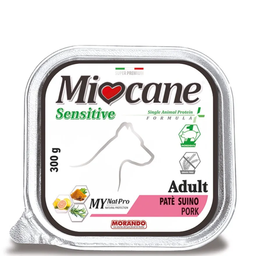 Morando Miocane Sensitive Pate' Suino Per Cani Adulti 300g