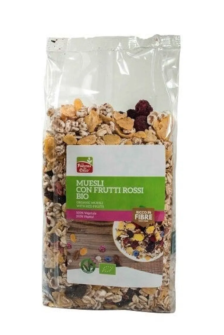 MUESLI FRUTTI ROSSI 375G BIO