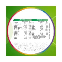 Multicentrum Adulti Effervescente Integratore Alimentare Multivitaminico Vitamina B C D3 Ferro 20 Compresse