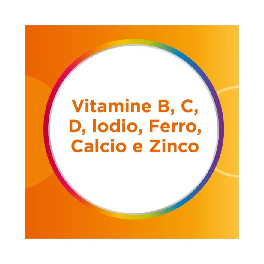 Multicentrum Baby Kids Integratore Multivitaminico Multiminerale Vitamine/Ferro/Calcio Bimbi 3Anni+ 14 Bustine