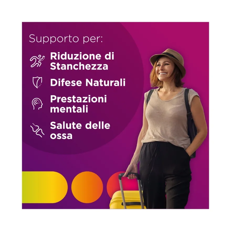 Multicentrum Donna Integratore Alimentare Multivitaminico Vitamina D Calcio Ferro Acido Folico 30Cpr
