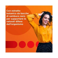 Multicentrum Immunità & Difesa Con Sambuco Integratore Alimentare Vitamina C Difese Immunitarie 30 Compresse