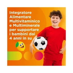 Multicentrum Junior Integratore Alimentare Vitamine Bambini 4+ Vitamina D3 Vitamina C Ferro 30 Cpr
