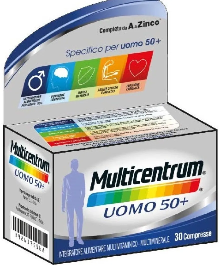 Multicentrum UOMO 50+ 30 Compresse