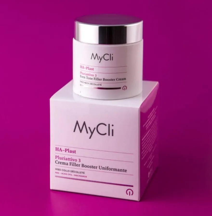 Mycli Ha-Plast Pluriattivo 3 Crema Multicorrettiva Filler Booster Uniformante Viso 100ml