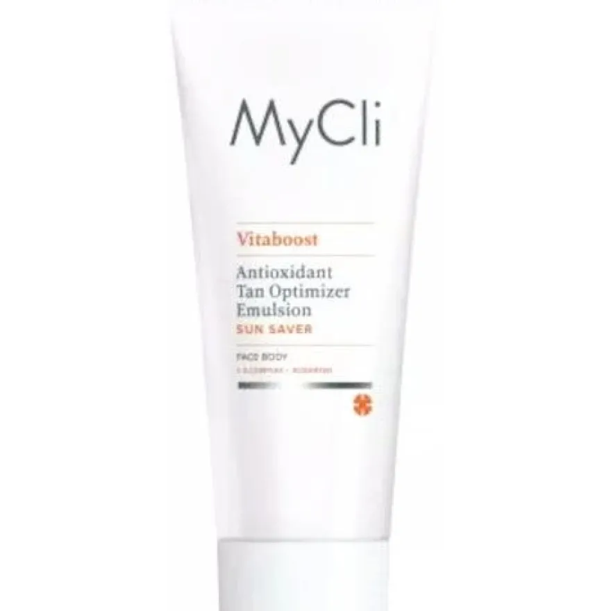 Mycli Vitaboost Sun Saver Emulsione Antiossidante Pro-Abbronzatura Viso/Corpo 200ml