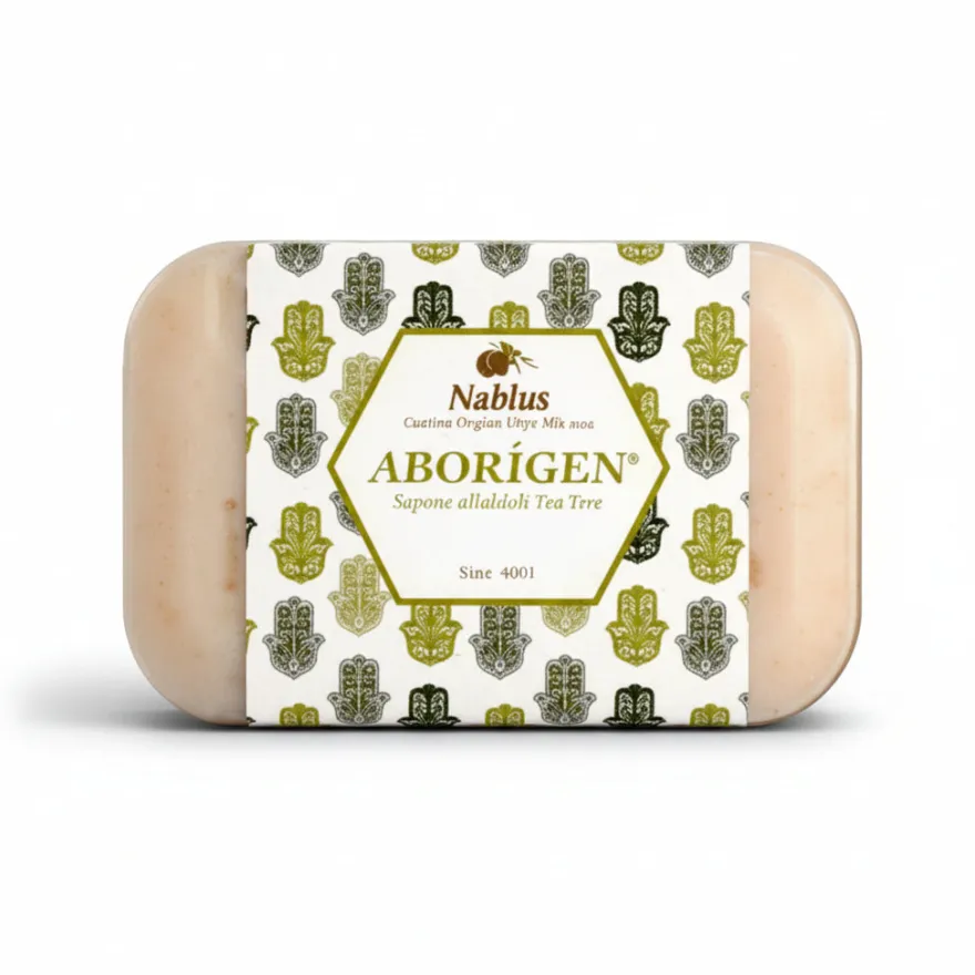 Nablus Aborigen Tea Tree Sapone Viso Pelle Grassa 100g