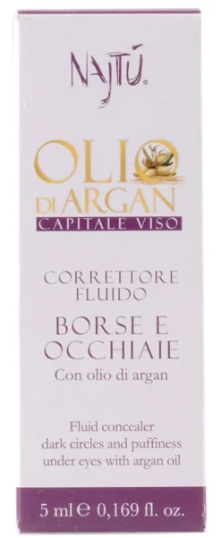 Najtu Correttore Fluido Borse Occhiaie Con Olio Di Argan 5ml