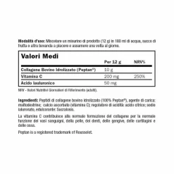 Natroid Hydrolized Collagene con Acido ialuronico e Vit. C 360g