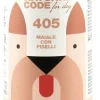 Natural Code 405 Cibo Umido Con Maiale/Piselli Per Cani Adulti Barattolo 400g