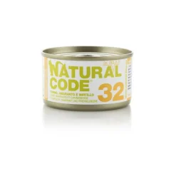 Natural Code 32 Tonno Amaranto e Mirtilli Gatti Adulti Lattina 85g