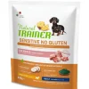 Natural Trainer Cane Sensitive No Gluten Mini Adult con Maiale 800g