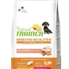Natural Trainer Cane Sensitive No Gluten Small & Toy Puppy & Junior Con Salmone 800g