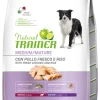 Natural Trainer Crocchette Pollo Fresco Per Cani Adulti Taglia Media Sacco 3kg