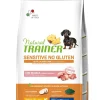 Natural Trainer Sensitive Senza Glutine Crocchette Al Salmone Cani Adulti Taglia Mini Sacco 2kg