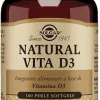 Natural Vita D3 Solgar 100 Perle - Integratore Vitamina D3