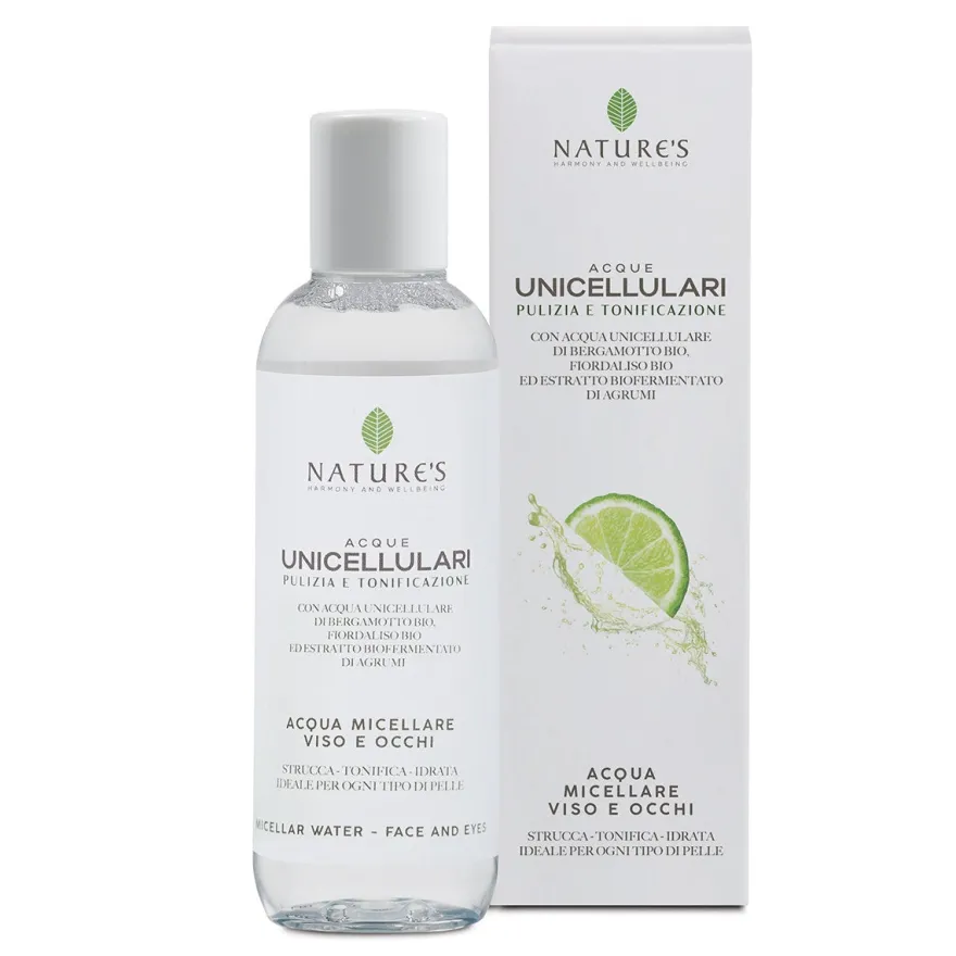 Nature's Acque Unicellulari Acqua Micellare Viso E Occhi 200ml