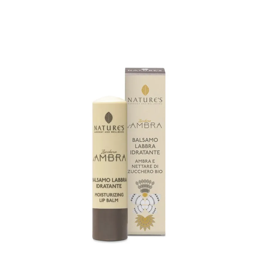 Nature's Balsamo Labbra Zucchero D' Ambra Edizione Limitata 5,7ml