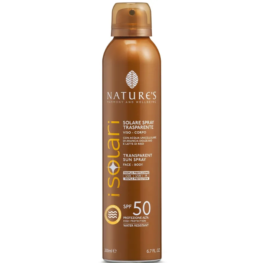 Nature's Solare Spray Trasparente SPF 50+ 200ml