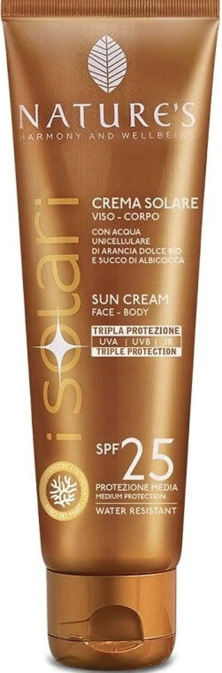 Nature's Solari Crema Viso E Corpo SPF25 75ml