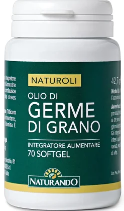 Naturoli Olio di Germe di Grano 70 Capsule Softgel