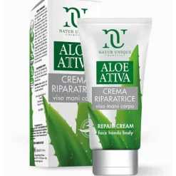 Natur Unique Aloe Attiva Crema Riparatrice Viso Mani Corpo 150ml
