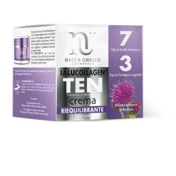 Natur Unique Ialucollagen Ten Cream Crema Viso Riequilibrante Pelli Miste 50ml