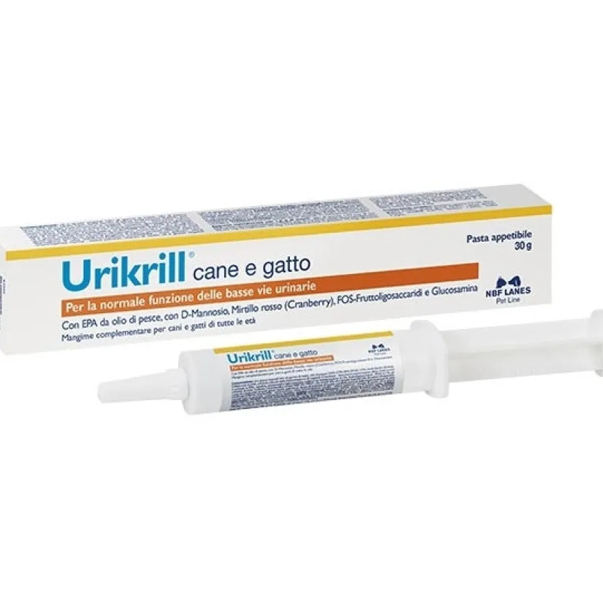 Nbf Lanes Urikrill Pasta Mangime Complementare Cane/Gatto 30g