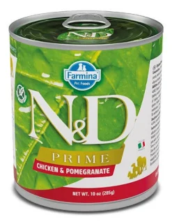 N&D Prime Canine Chicken & Pomegranate Adult Mini Wet Food 285g