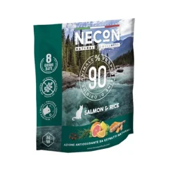 Necon NW Crocchette Gatto Adulto Salmone E Riso 400g