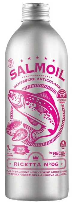 Necon Salmoil Ricetta 6 Benessere Articolare Alimento Complementare Per Cani E Gatti 500ml