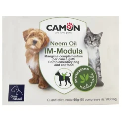 Neem Oil IM-Modula Mangime Complementare Cane/ Gatto 60 Compresse