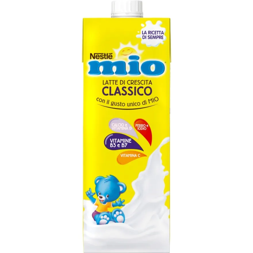Nestlé Mio Latte Di Crescita Classico Liquido Brick 1 Litro
