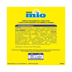 Nestlé Mio Latte Di Crescita Classico Liquido Brick 500ml