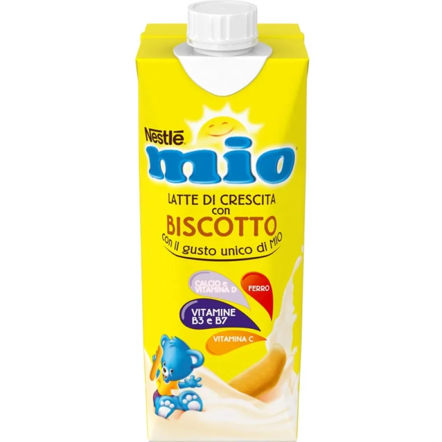 Nestlé Mio Latte Di Crescita Con Biscotto Liquido Brick 500ml