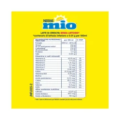 Nestlé Mio Latte Di Crescita Senza Lattosio Liquido Brick 500ml