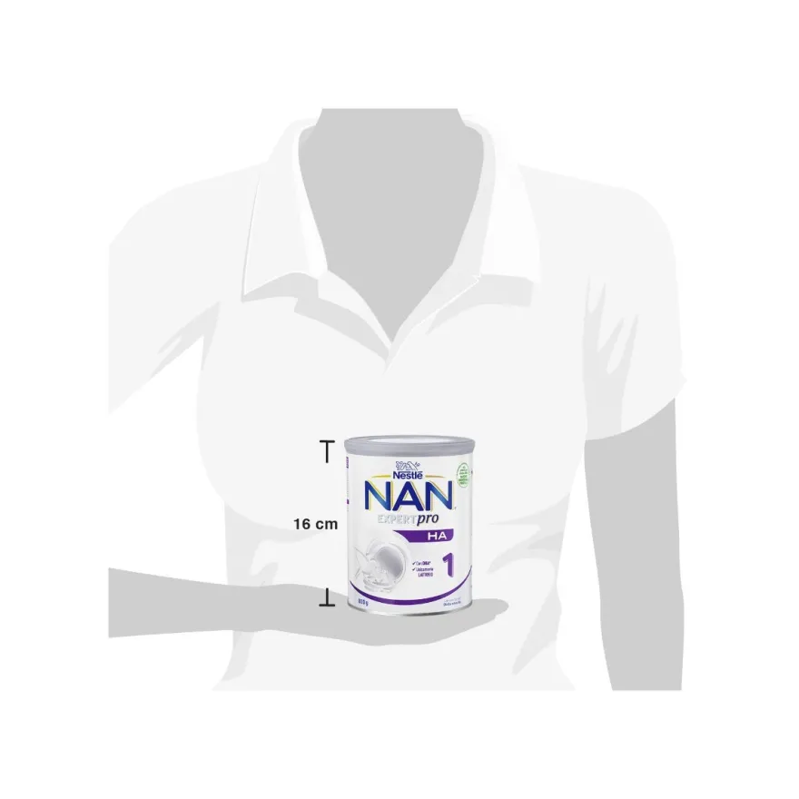 Nestlé Nan Ha 1 Latte Per Lattanti in Polvere Dalla Nascita Latta 800g