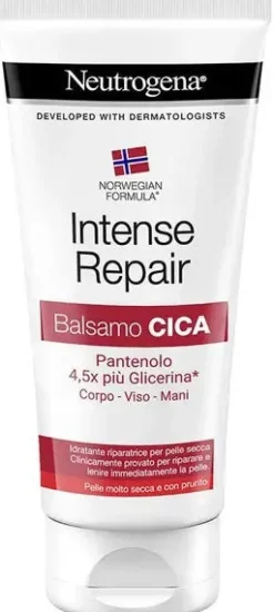 Neutrogena Balsamo CICA con Formula Norvegese per Proteggere la Pelle Secca 100ml
