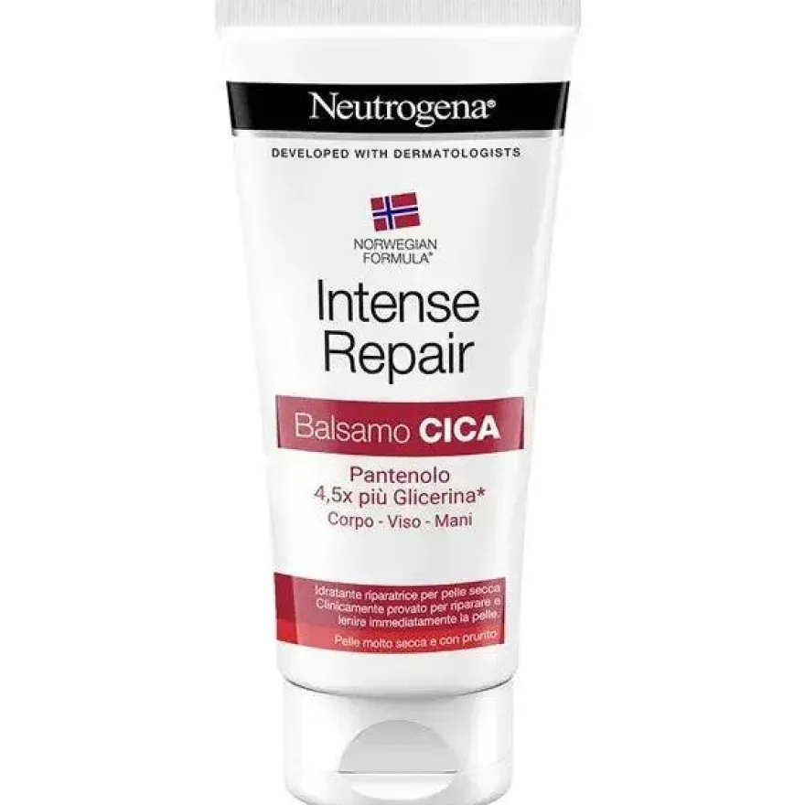 Neutrogena Balsamo CICA con Formula Norvegese per Proteggere la Pelle Secca 100ml