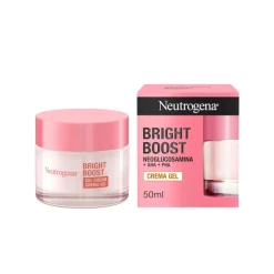 Neutrogena Bright Boost Crema Idratante per Viso Crema Gel Illuminante Viso con Neoglucosamina 50ml