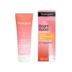 Neutrogena Bright Boost Fluido Viso Idratante con Protezione Solare Viso SPF 30 50ml