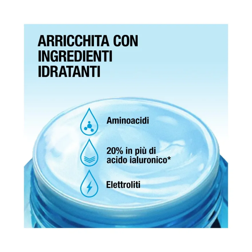 Neutrogena Crema Gel Hydro Boost Crema Idratante Viso con Acido Ialuronico 50ml