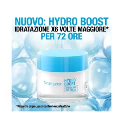 Neutrogena Crema Gel Hydro Boost Crema Idratante Viso con Acido Ialuronico 50ml