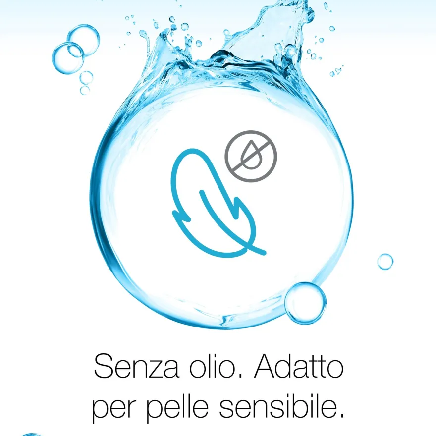 Neutrogena Hydro Boost Latte Detergente Gel con Acido Ialuronico Struccante e Idratante 200ml